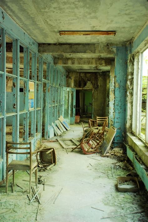 普里皮亚特废弃学校摄影图素材图片下载-万素网