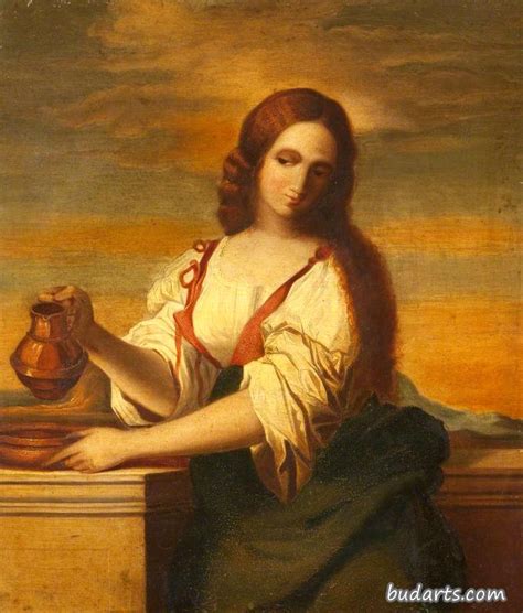 撒玛利亚的女人（模仿盖尔西诺） - Henrietta Chatterton - 画园网