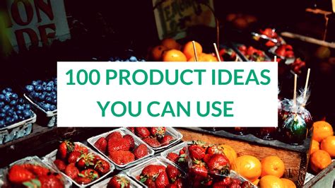 100 product ideas you can use to expand the number of products and ...