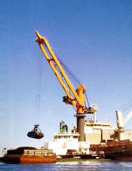 码头吊机的工作原理是怎样的-江苏沃普特重型机械有限公司