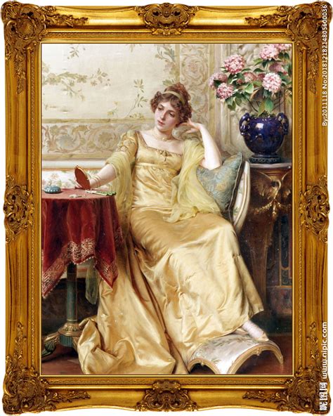 油画中的欧洲古典美女 - 样张 - PConline数码相机样张库