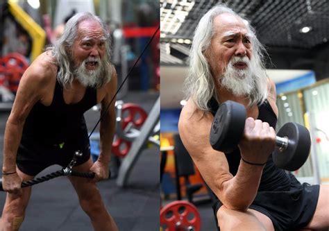 83岁老人，健美身材远超很多年轻人，被称“中国最帅老大爷”