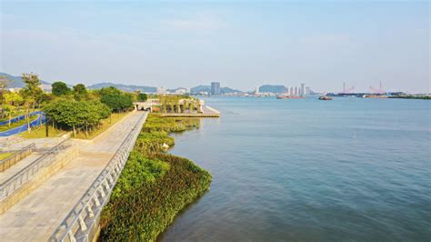 广州南沙灵山岛尖：“会呼吸”的超级堤岸|南沙|灵山岛|南沙新区_新浪新闻