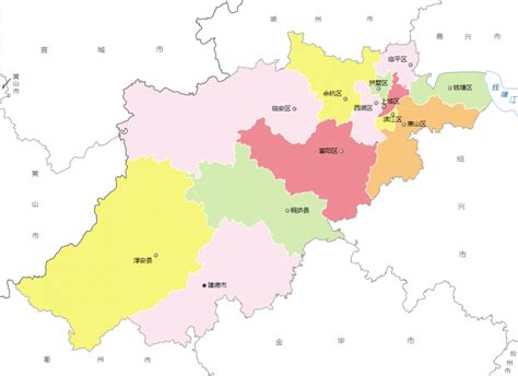 杭州市钱塘区行政区划地图 钱塘区人口与经济教育发展_房家网