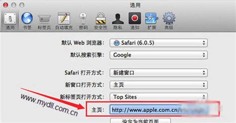 Safari怎么设置主页_Safari浏览器主页设置方法_麦迪浏览器下载大全官方网