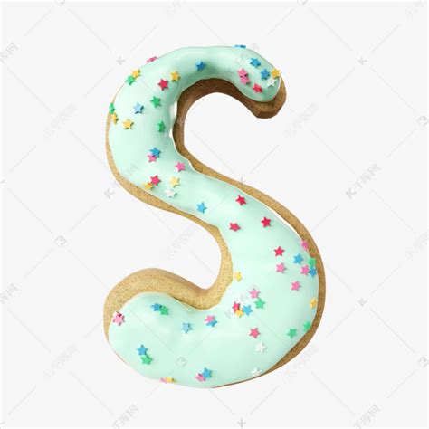 甜甜圈英文字母g素材图片免费下载-千库网