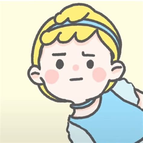 温柔女生歪头情侣头像