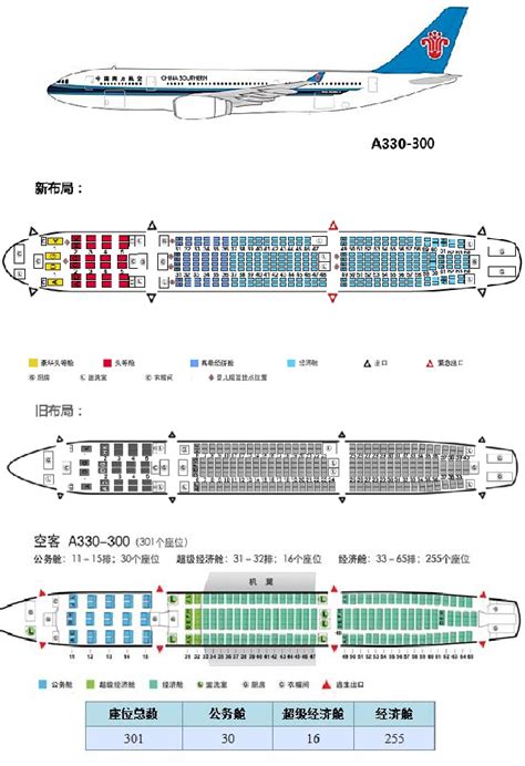 中型飞机座位图图片