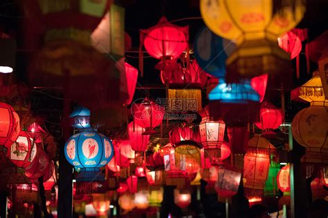 上海城隍庙元宵灯会高清图片下载-正版图片500829626-摄图网
