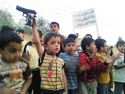 叙利亚战争中儿童真实照片,看了让人流泪触目惊心|叙利亚|战争|儿童_新浪网