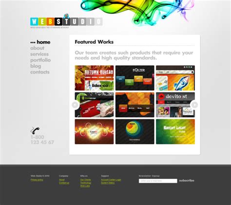 设计工作室网页设计|网页|企业官网|lvjinmin - 原创作品 - 站酷 (ZCOOL)