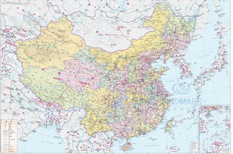 中国地图高清版大图（2500万像素）_中国地图地图库
