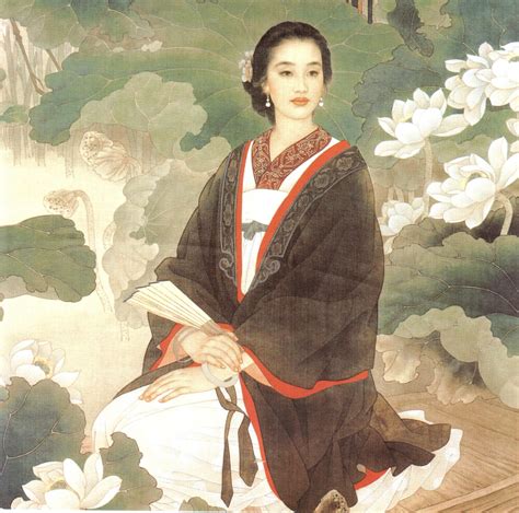 工笔仕女图图片