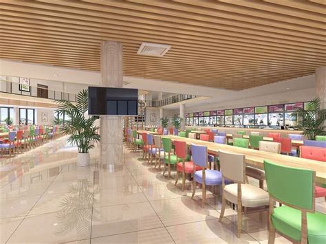 郑州校园餐厅设计让美食空间成为校园风景