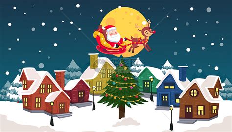 冬天女孩圣诞节下雪插画插画图片下载-正版图片401865778-摄图网
