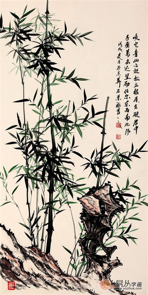当代画家谁的竹子画最适合收藏？-【易从网】