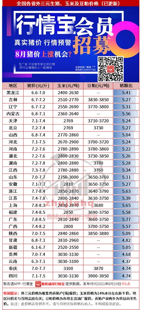 生猪价格（全国生猪价格涨跌表） - 羊城网