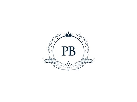 Pb logo Royalty Free Vector Image - VectorStock