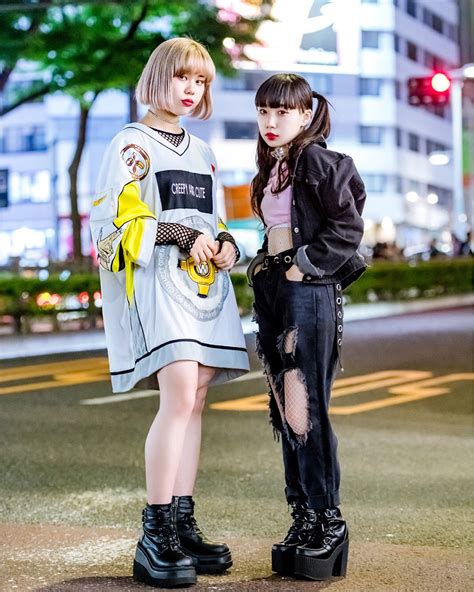 @Tokyo Fashion: Japanese teens Sarah (@i_am_saaara) and Beni (@beni9s ...