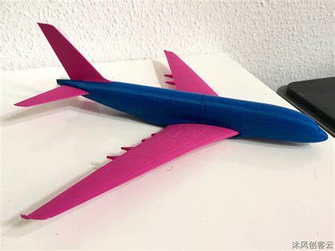 A380飞机模型-3D打印成品-沐风创客云平台