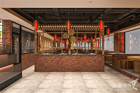 鹤城铁锅炖 - 餐饮装修公司丨餐饮设计丨餐厅设计公司--北京零点空间装饰设计有限公司