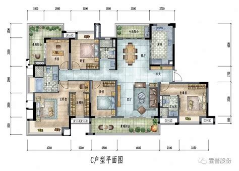 梅州保利公园壹号【壹居·水月】户型图-户型-梅州客家房产网