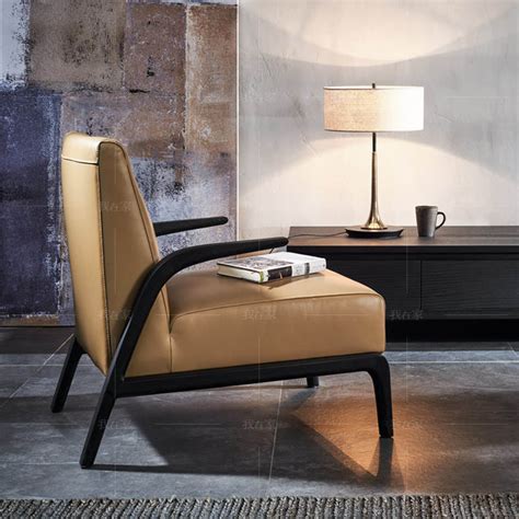 意式极简风格-伯爵休闲椅 「我在家」一站式高品质新零售家居品牌