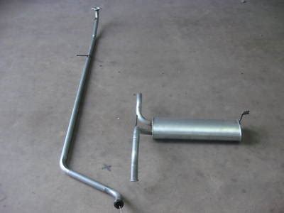 Peugeot 107 1.0 Front Centre Rear Exhaust Silencer Box Full System 70 ...