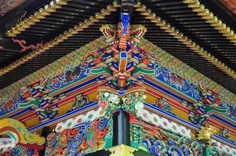 中国古建筑装饰彩画，“雕梁画栋”的艺术！__凤凰网