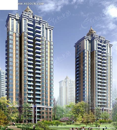 北京泰禾西府大院新中式高层豪宅 2个入口大门建筑与景观方案SU模型[原创]