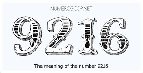 Meaning of 9216 Angel Number - Seeing 9216 - What does the number mean?