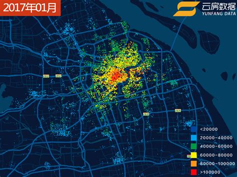 上海房价轮动地图（2018）