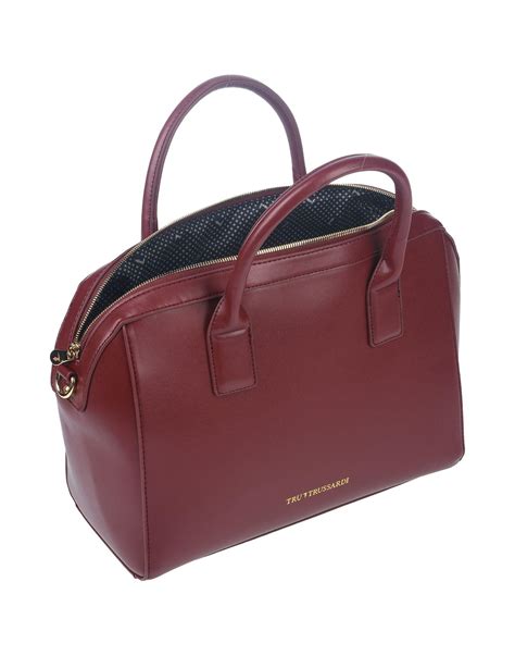 Tru Trussardi Leather Handbag - Lyst