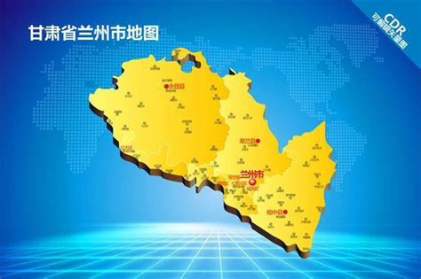 兰州旅游地图图片