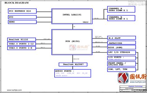 GA-B150M-GAMING PIO Rev1.0技嘉主板电路原理图下载-图纸街-让维修更容易！
