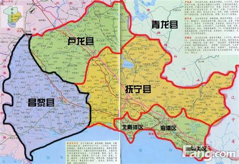秦皇岛市行政地图设计图片__编号4350676_红动中国