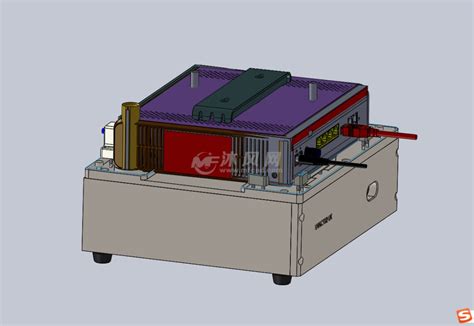 USB接口测试机设计模型 - 机械设备图纸 - 沐风网