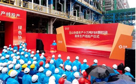 协鑫科技乐山10万吨颗粒硅项目正式投产_四川在线
