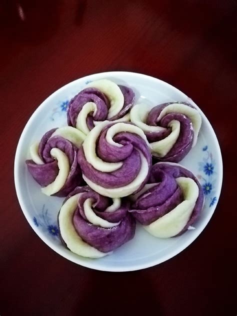 紫薯花卷怎么做？
