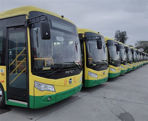 30台欧辉BJ6851客车正式交付莆田公交，让绿色交通「莆」「辉」八闽_中华网