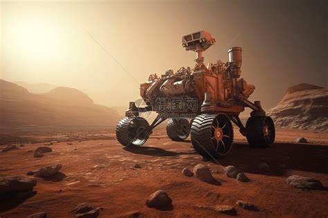 火星上的机器人图片素材-正版创意图片600809020-摄图网