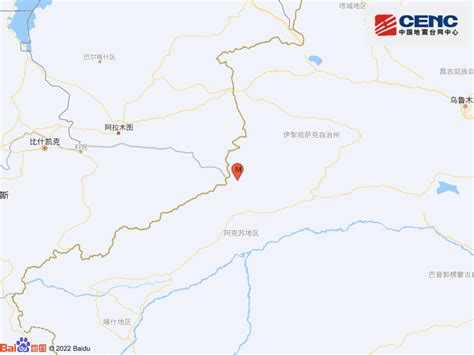 新疆阿克苏地区拜城县发生3.4级地震_手机新浪网