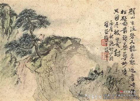 中国现代山水画十大名家是哪几个？_作品