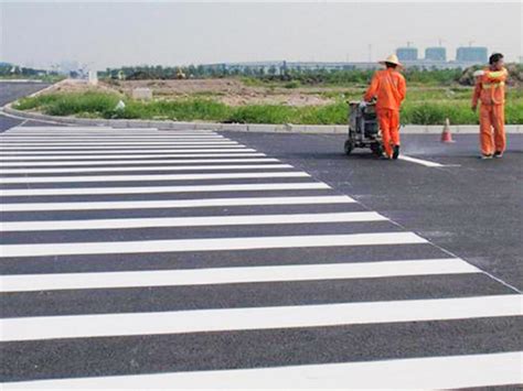 山阳县城区道路标线工程案例-雅筑建设