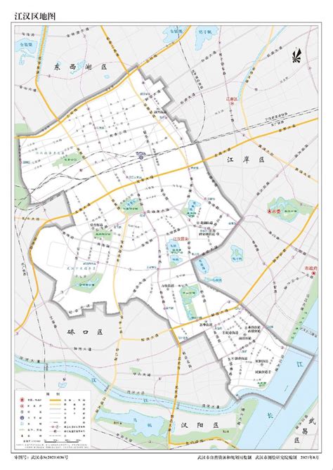 2022年版标准地图发布！来看武汉各区最新、最全地图→_头条新闻_新闻中心_长江网_cjn.cn