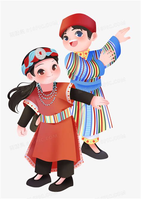 五十六个民族图片