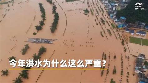 航拍江西鄱阳洪灾现场，多个村庄仍浸泡在洪水中 - 重庆日报
