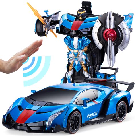 智能机器人_变形兰博金刚汽车智能机器人玩具充电遥控车 - 阿里巴巴