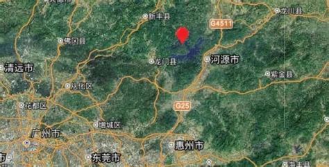 广东河源市源城区发生4.3级地震