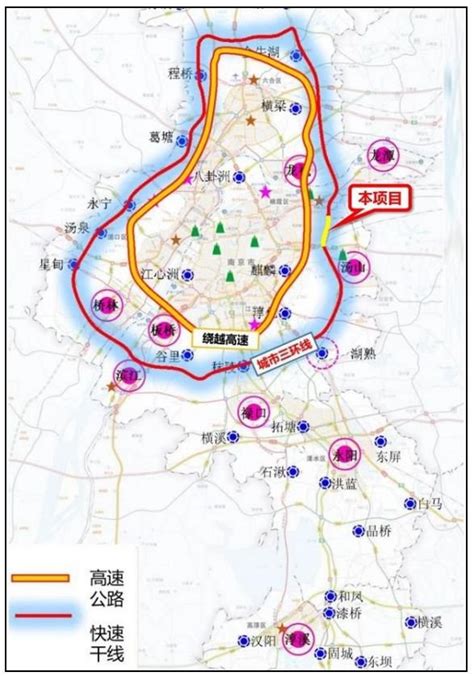 南京城市三环规划一览（附规划图）- 南京本地宝
